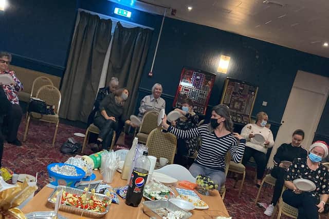 Nat's Slimming World group's Christmas party