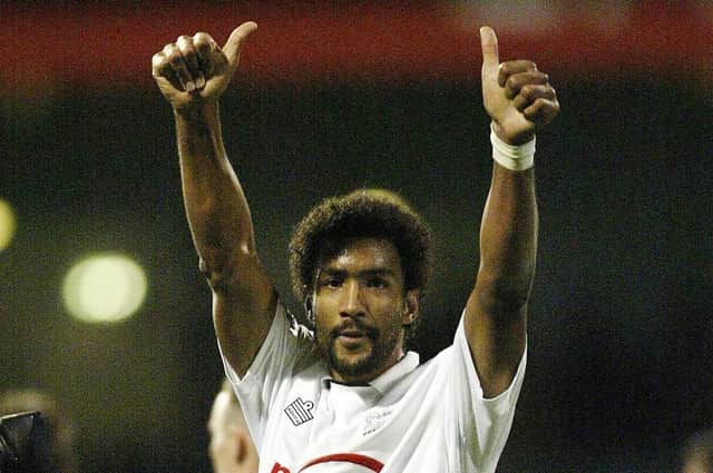 Youl Mawene salutes the PNE fans at the final whistle