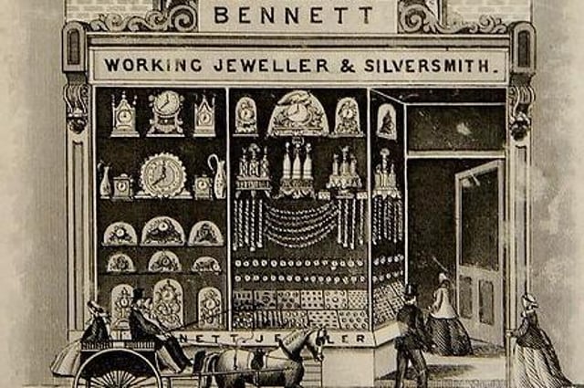 Bennetts on Lune Street had gold rings stolen