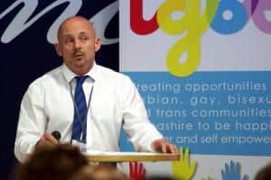 Lancashire LGBT CEO Lewis Turner