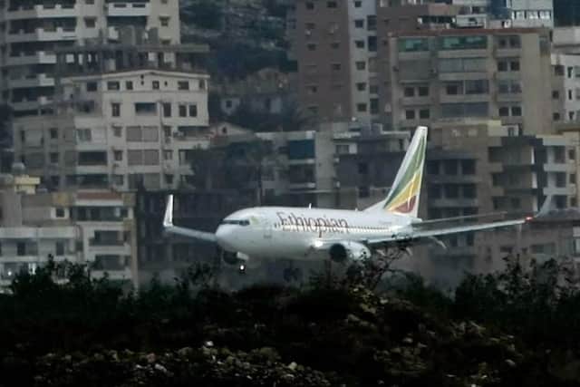 An Ethiopian Airlines 737 MAX identical to the one which crashed near Addis Ababa.