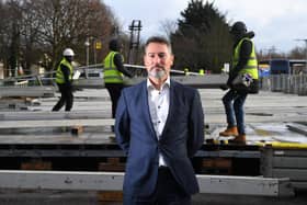 As construction on the new Covid hub begins, the CEO of LancashireTeaching Hospitals says they are preparing for all eventualities.