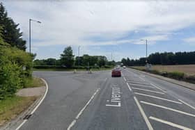 A woman in her 70s hospitalised with "serious injuries" after a car crash in in Liverpool Road, Rufford (Credit: Google)