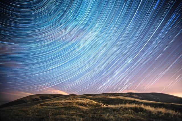Startrails across the sky (credit Matthew Savage)