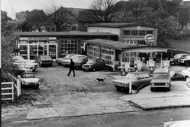 Dutton Forshaws filling station where pensioner Charles Gunn was attacked
