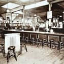 Inside Addison’s bar in Preston circa 1930