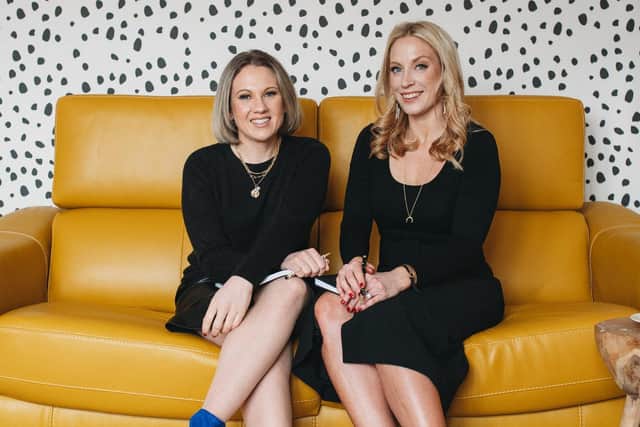 Emma Rawlinson and Louise Woodward of District May