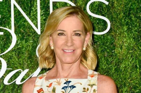 Chris Evert at the International Tennis Hall Of Fame Legends Ball in 2019
