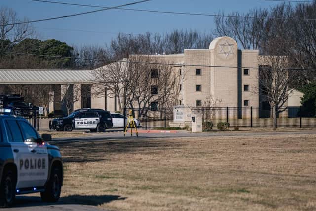 The four hostages held at Congregation Beth Israel in Colleyville, Texas were unharmed.