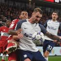 Preston North End defender Patrick Bauer has signed a new contract