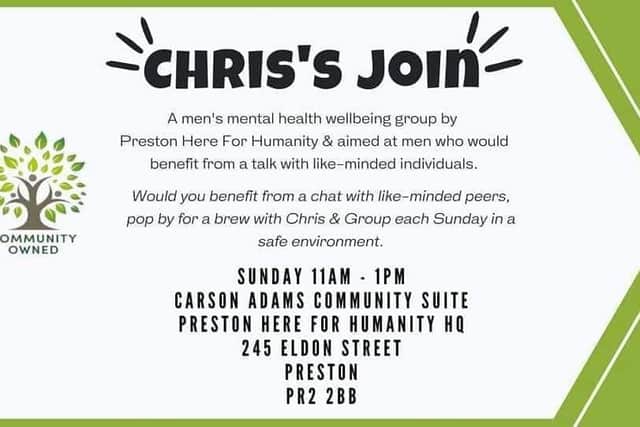 Chris' Join will take place this Sunday.