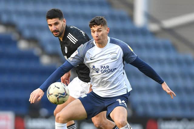 Preston North End defender Jordan Storey