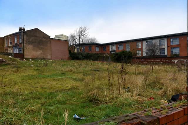 The synagogue has now gone and the site is ready for redevelopment.