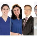 Some of the Egyptian doctors who are now working in Lancashire
