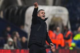 Preston North End manager Ryan Lowe on the touchline against Sheffield United