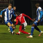 Morecambe lost to Wigan Athletic in midweek