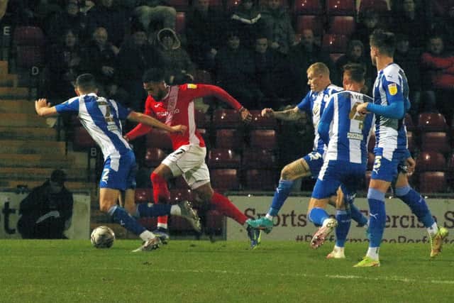 Morecambe impressed in defeat against Wigan Athletic
