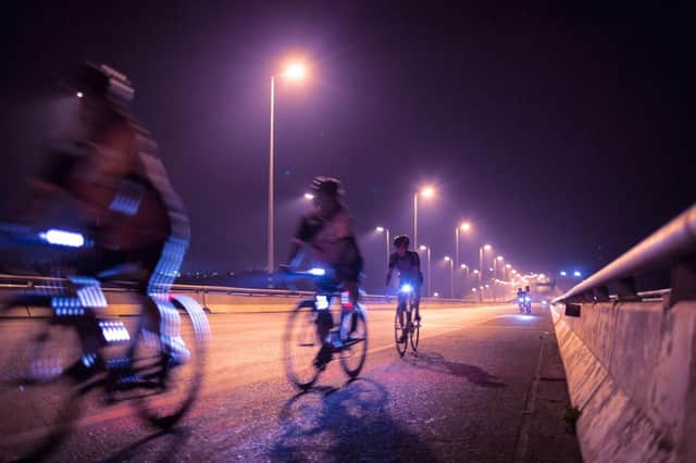 Leisure bike brand Bobbin Bikes are giving cyclists advice on cycling in the dark as the winter months drag on