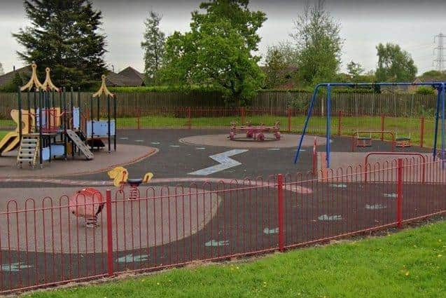 Birch Avenue playground in Penwortham was last refurbished in 2005