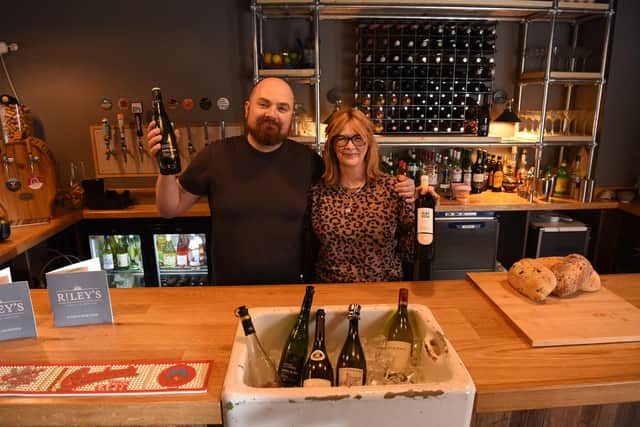 Michael and Jules Riley have opened Riley's Bar in Chorley