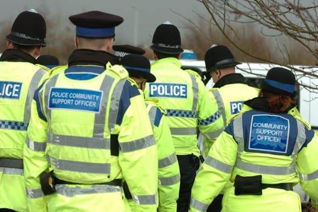 A police dispersal has been in operation in Preston city centre for a second night