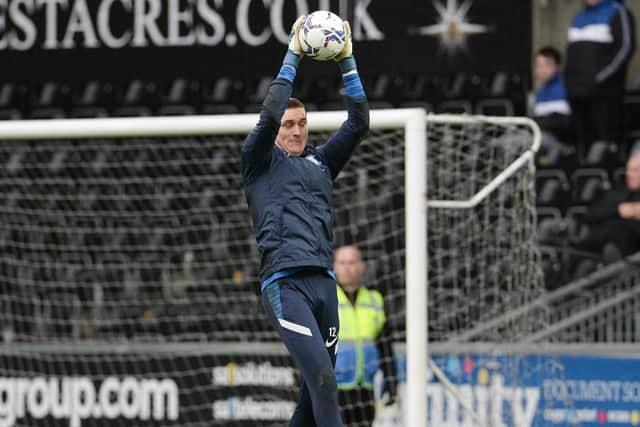 Preston North End goalkeeper Daniel Iversen