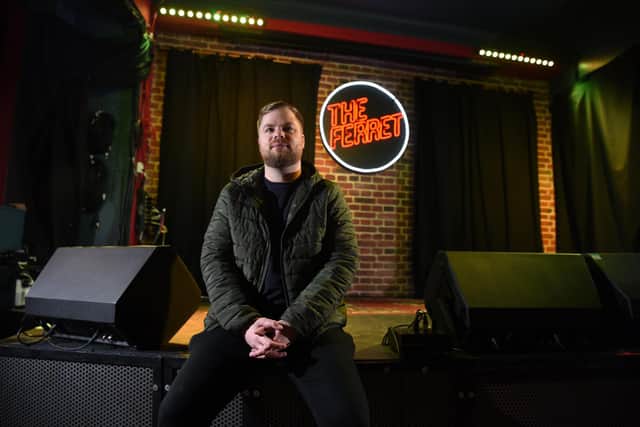 Music venues promoter Dan Morris, 30, has called time on his night job.