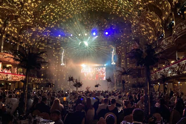 The glittering ceremony for the BIBAs at Blackpool Tower Ballroom