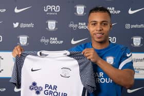 Preston North End’s new loan signing Cameron Archer (photo: PNE)