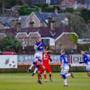 Match action from Chorley's game against Matlock Town last weekend (photo: Ruth Hornby)
