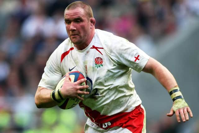 Phil Vickery in action for England during a Six Nations match against France at Twickenham in 2009 (Getty Images)