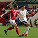 Cole Stockton scored twice when Morecambe and Accrington Stanley drew in September