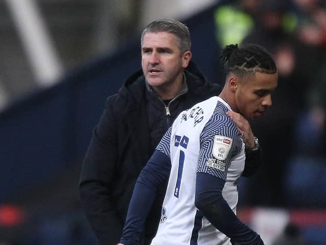 Ryan Lowe with loan signing Cameron Archer