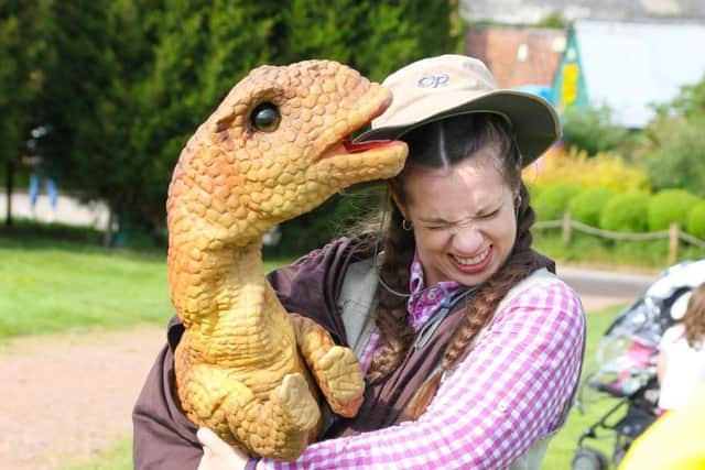 Big Foot Baby Brontasaurus will be in Morecambe for half term weekend.