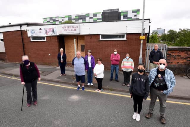 Residents say they are "fed up" with the derelict building in their neighbourhood.
