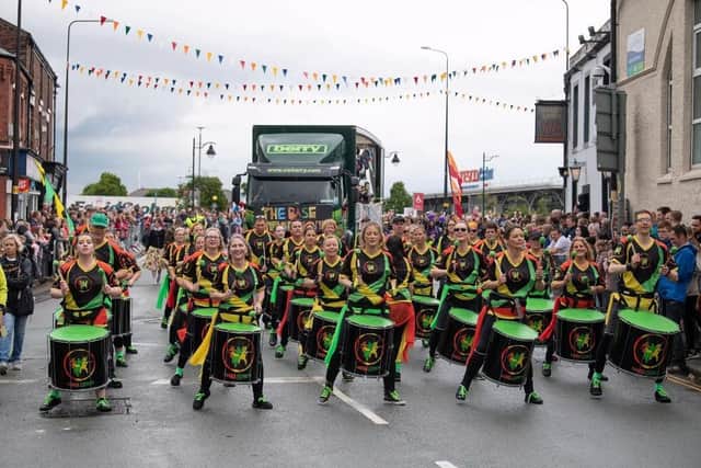 Drumming up support for the biggest and the best festival procession ever.