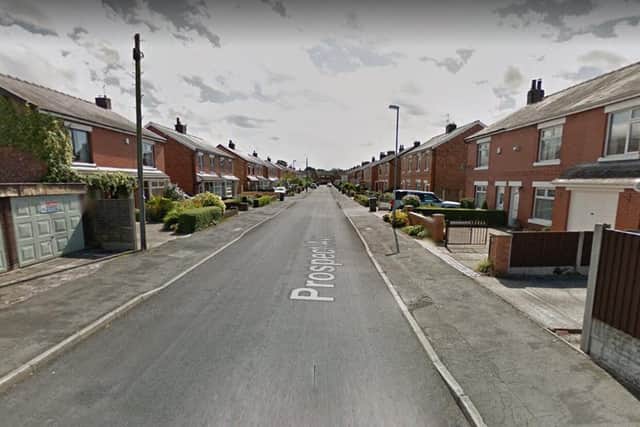 Prospect Avenue in Lostock Hall is one of several roads across Lancashire where surface water management will be improved (image: Google)