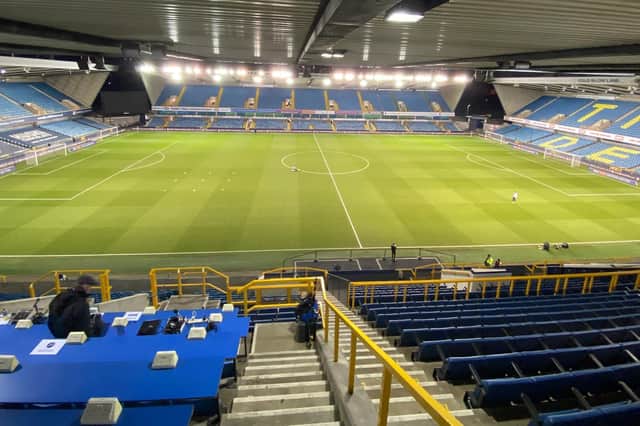 Millwall's Den.
