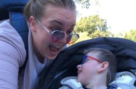 Laura says that her son Henry is a real 'cheeky chappie'