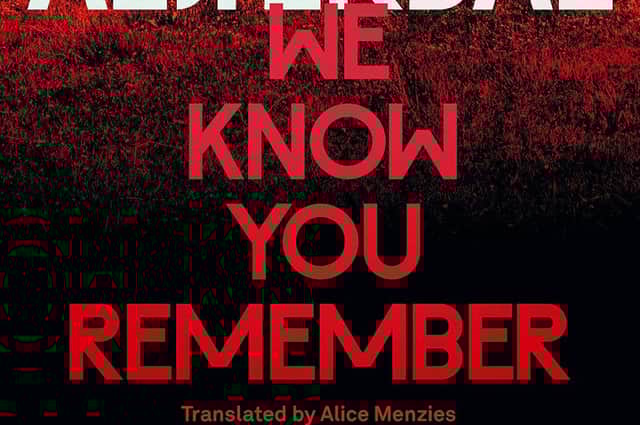 We Know You Remember by Tove Alsterdal