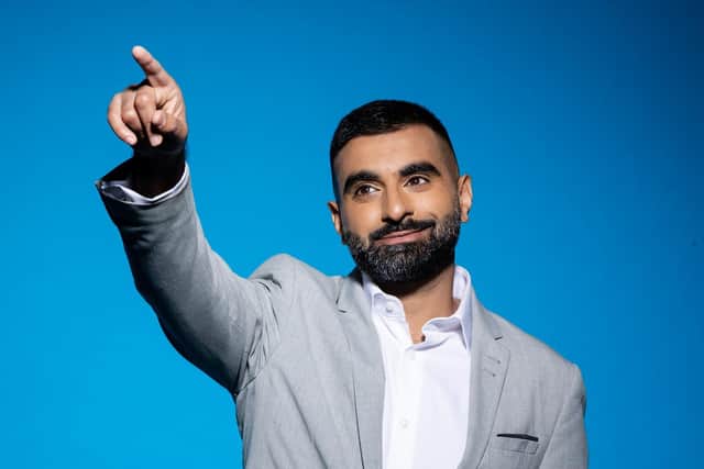 Guest presenter at the Lancashire Tourism Awards, Tez Ilyas