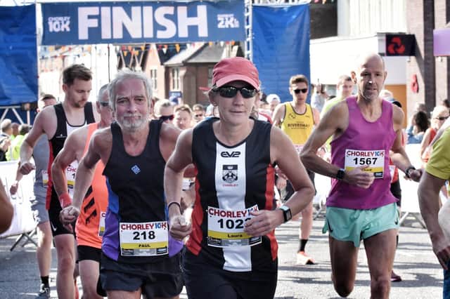 Flashback: Runners take part in the 2021 Chorley 10k race