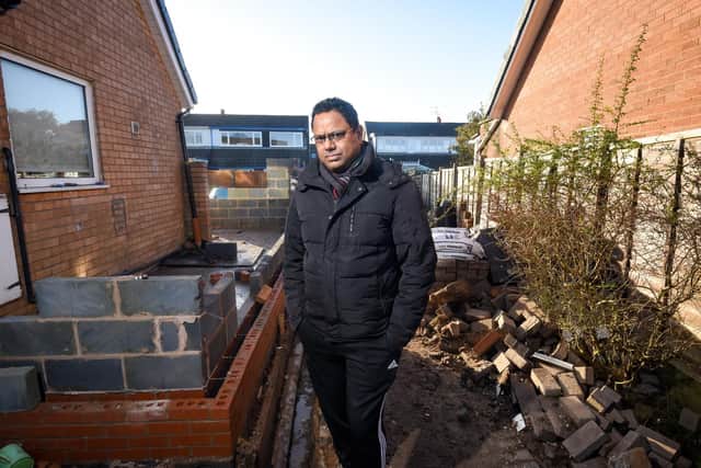 Anup Raj had spent £25,600 before Ultra Restore stopped working on his property.