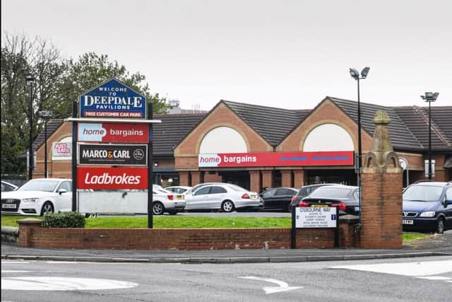 The Home Bargains store a mile away in Deepdale Road.