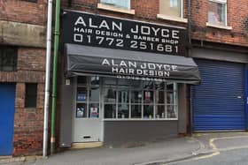 Alan Joyce hair salon which was broken into recently.