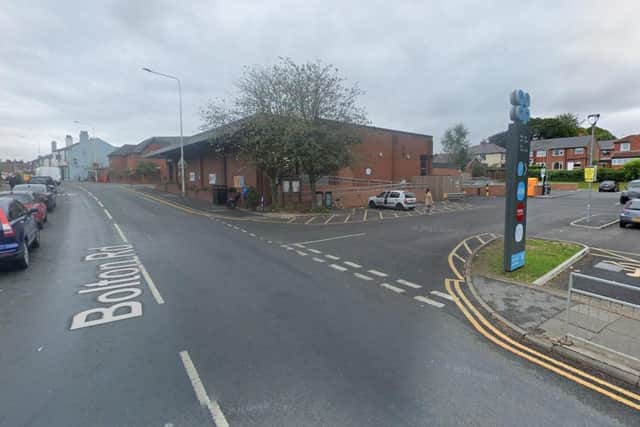 Three men armed with machetes escaped with "a quantity of cash" after robbing the Co-op store in Bolton Road, Adlington (Credit: Google)