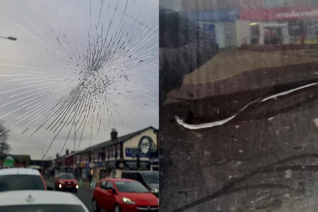 Since going into liquidation, Hopkinson's van has been vandalised.