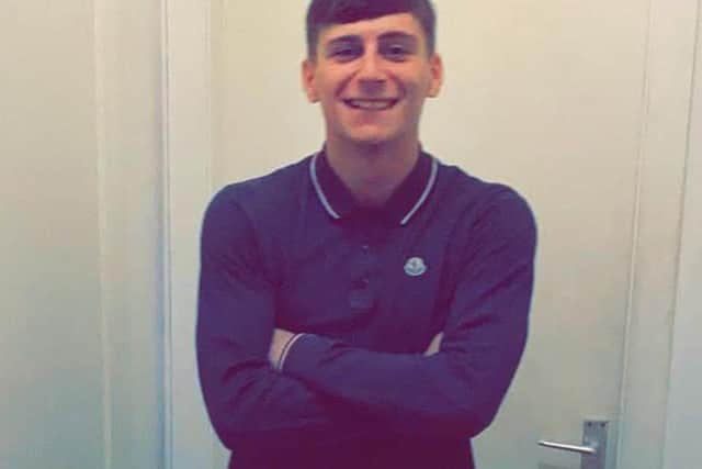 Dylan Keelan who was stabbed to death in a town near Manchester.