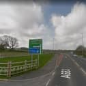 Police have shut Caton Road (A683) both ways between M6 junction J34 (Lancaster) and the Denny Beck layby near New Parkside Caravan Park after a crash this morning (Monday, February 7). Pic: Google