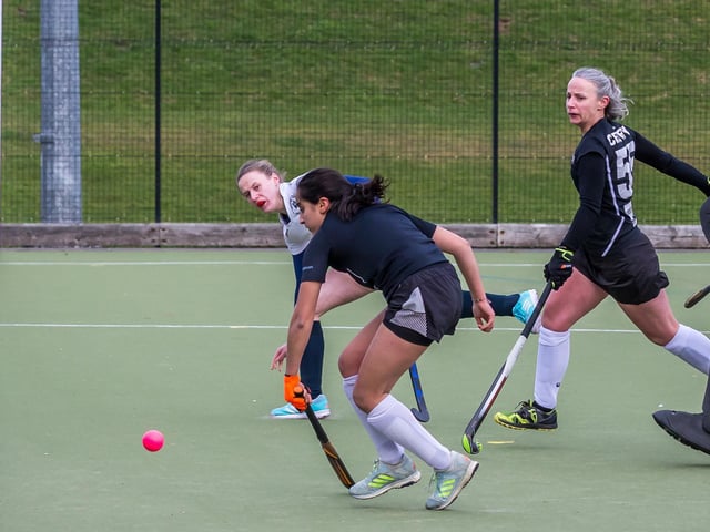 Dani Halley gets her second to put Whitby 3-0 up
Photo by Brian Murfield